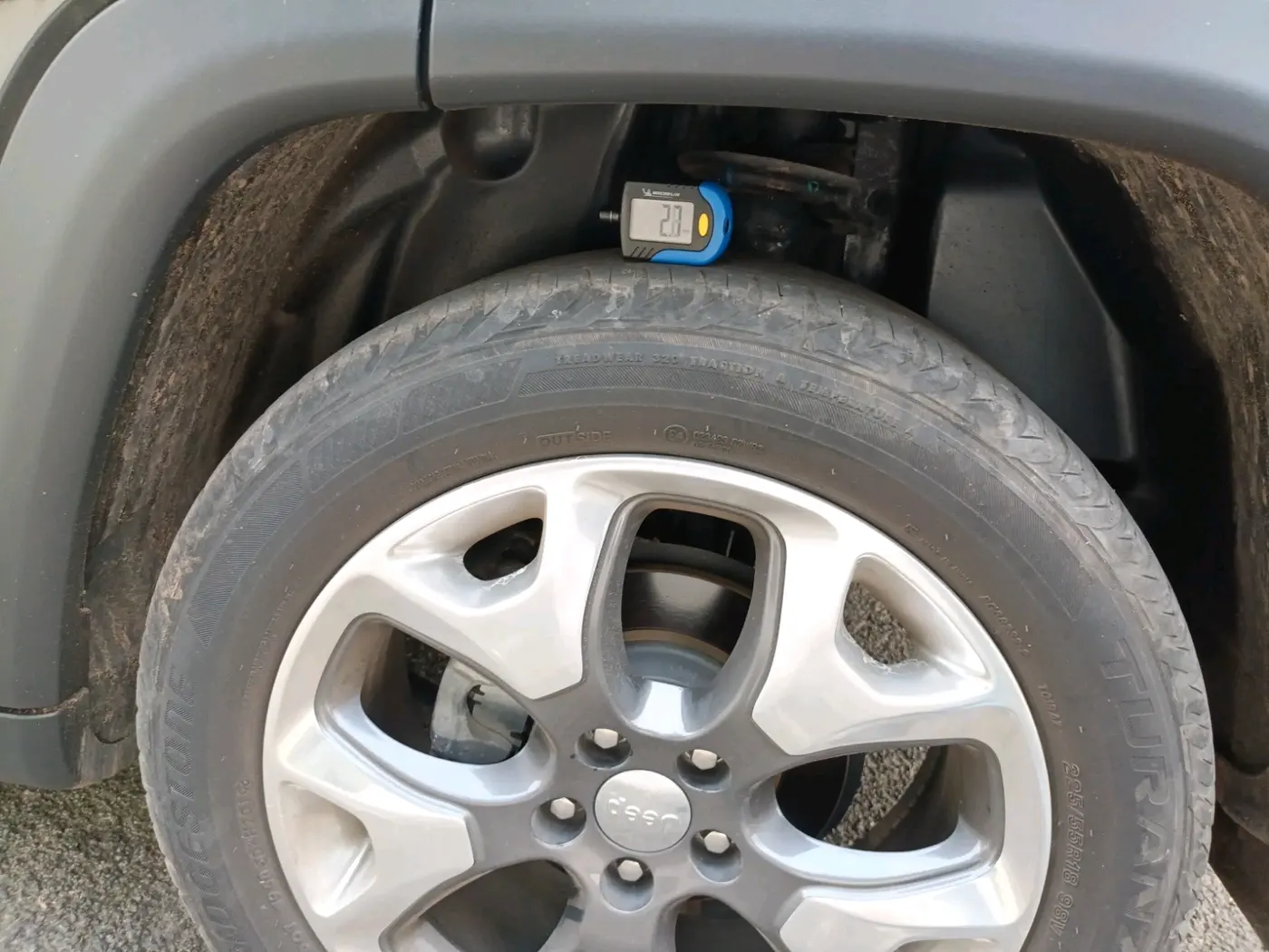 2019 Jeep Compass LIMITED PLUS PETROL AT, Petrol, Automatic, 23,836 km, tyre