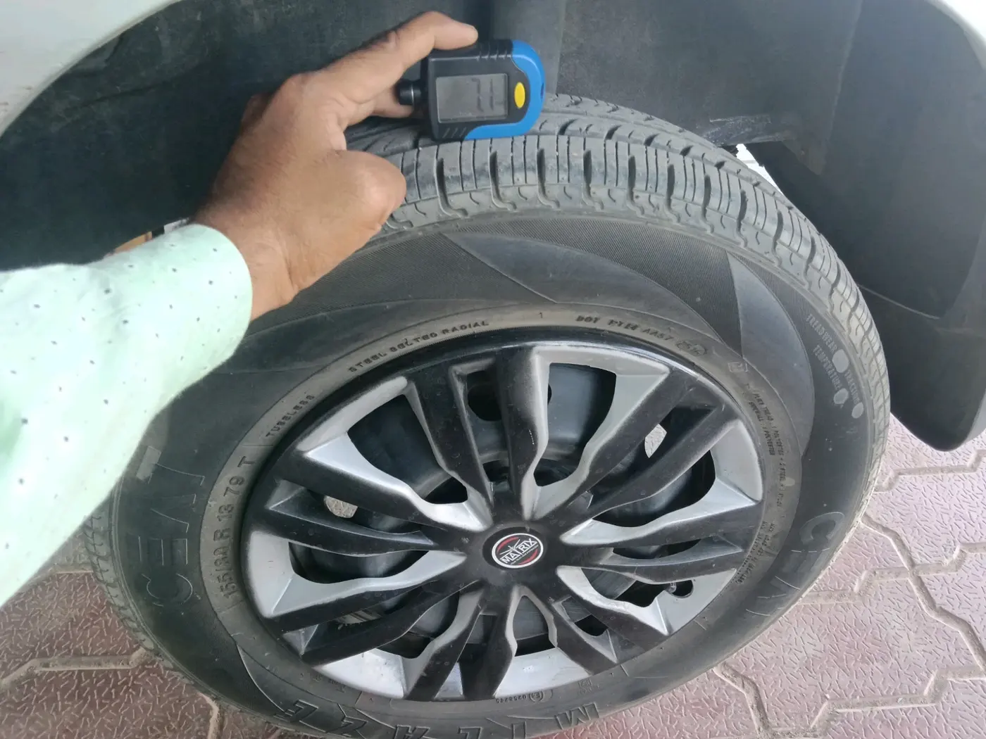 2016 Datsun Redi Go T (O), Petrol, Manual, 61,007 km, tyre
