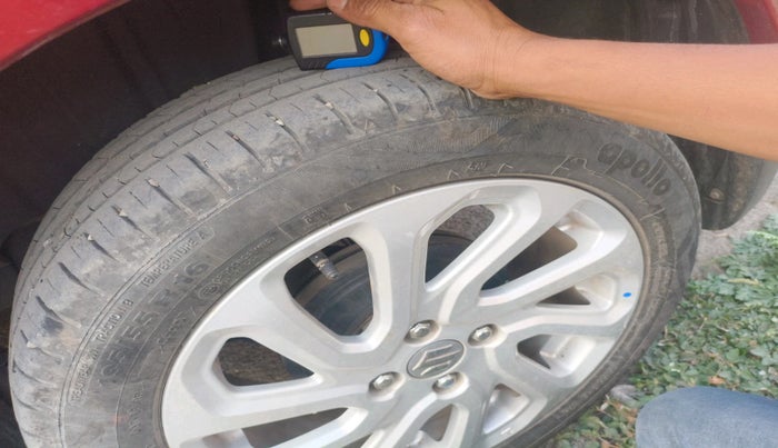 2023 Maruti Baleno ZETA 1.2 AGS, Petrol, Automatic, 18,595 km, tyre