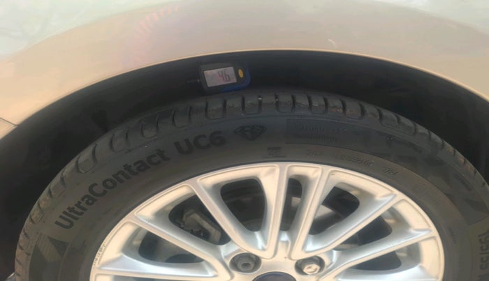 2018 Ford Figo Aspire TITANIUM1.5 DIESEL, Diesel, Manual, 1,21,621 km, tyre