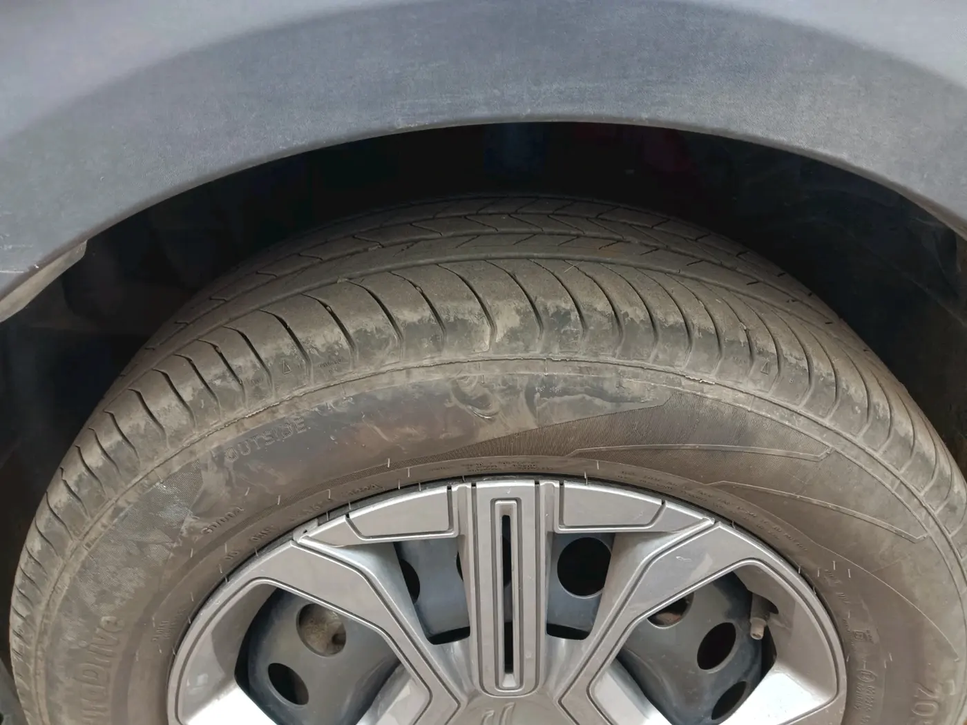 2024 CITROEN Basalt Max 1.2 Turbo Petrol AT, Petrol, Automatic, 9,252 km, tyre