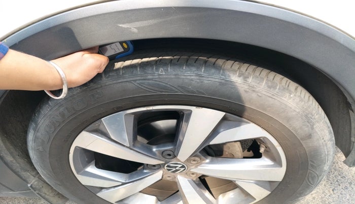 2022 Volkswagen TAIGUN TOPLINE 1.0 TSI AT, Petrol, Automatic, 43,884 km, tyre