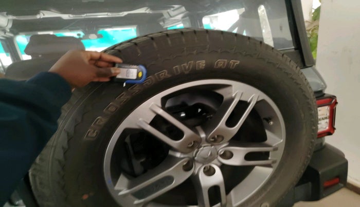 2022 Mahindra Thar LX  P 4WD AT CONVERTIBLE, Petrol, Automatic, 8,504 km, tyre