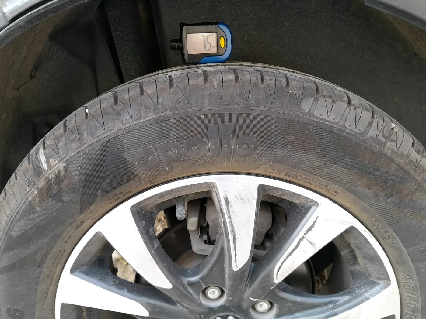2018 Maruti S Cross DELTA 1.3, Diesel, Manual, 1,57,369 km, tyre