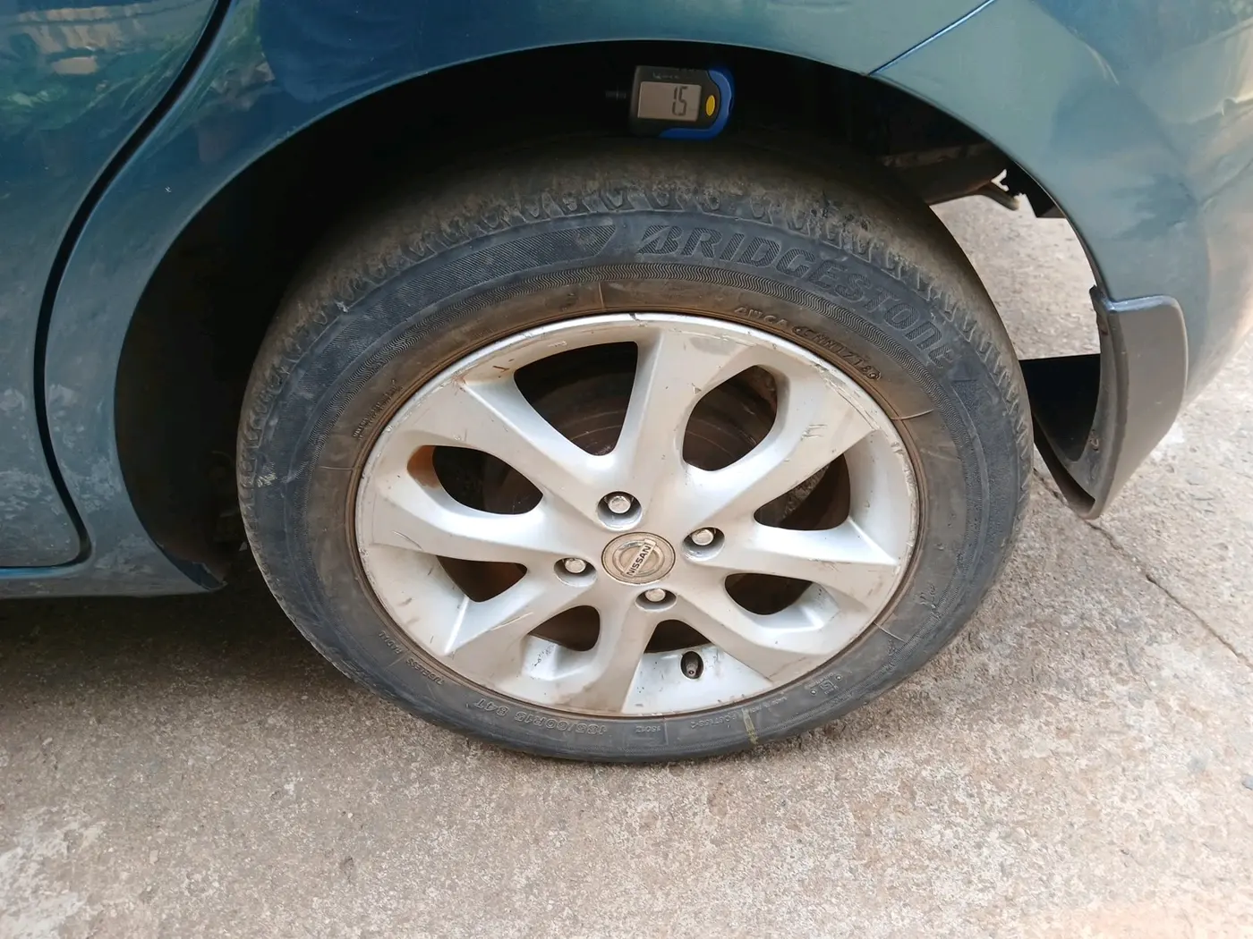 2014 Nissan Micra XV CVT, Petrol, Automatic, 87,230 km, tyre