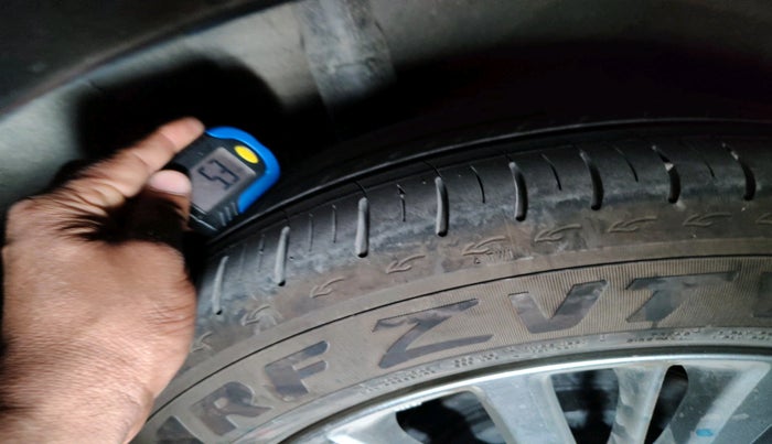 2025 Honda Amaze 1.2L I-VTEC VX CVT, Petrol, Automatic, 18,553 km, tyre