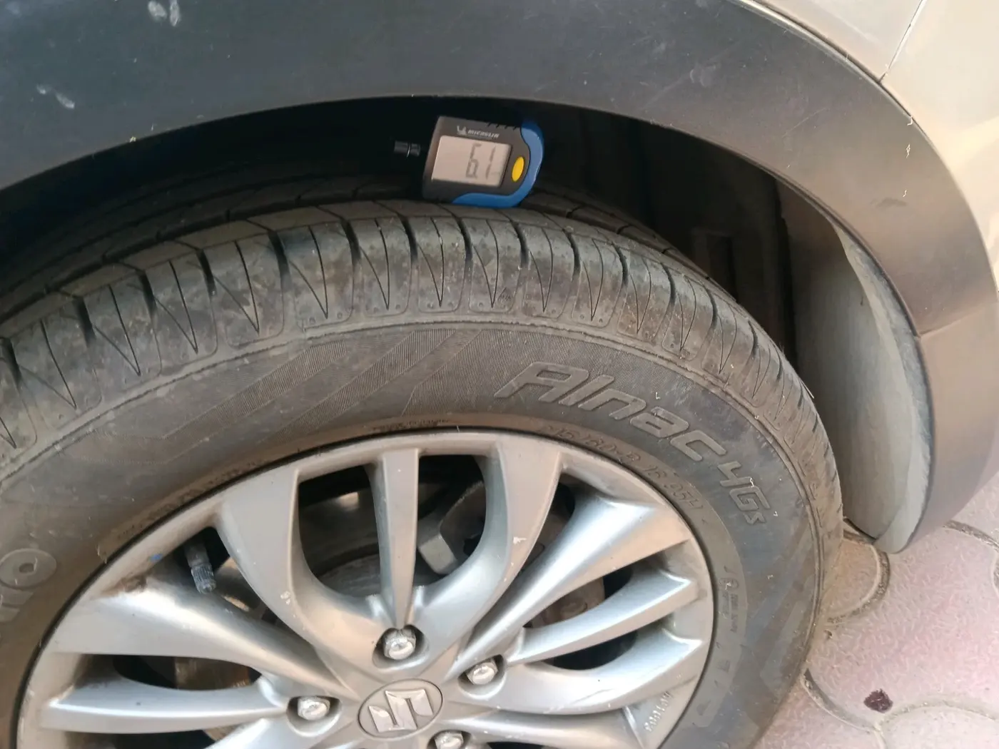 2016 Maruti S Cross ZETA 1.3, Diesel, Manual, 90,282 km, tyre