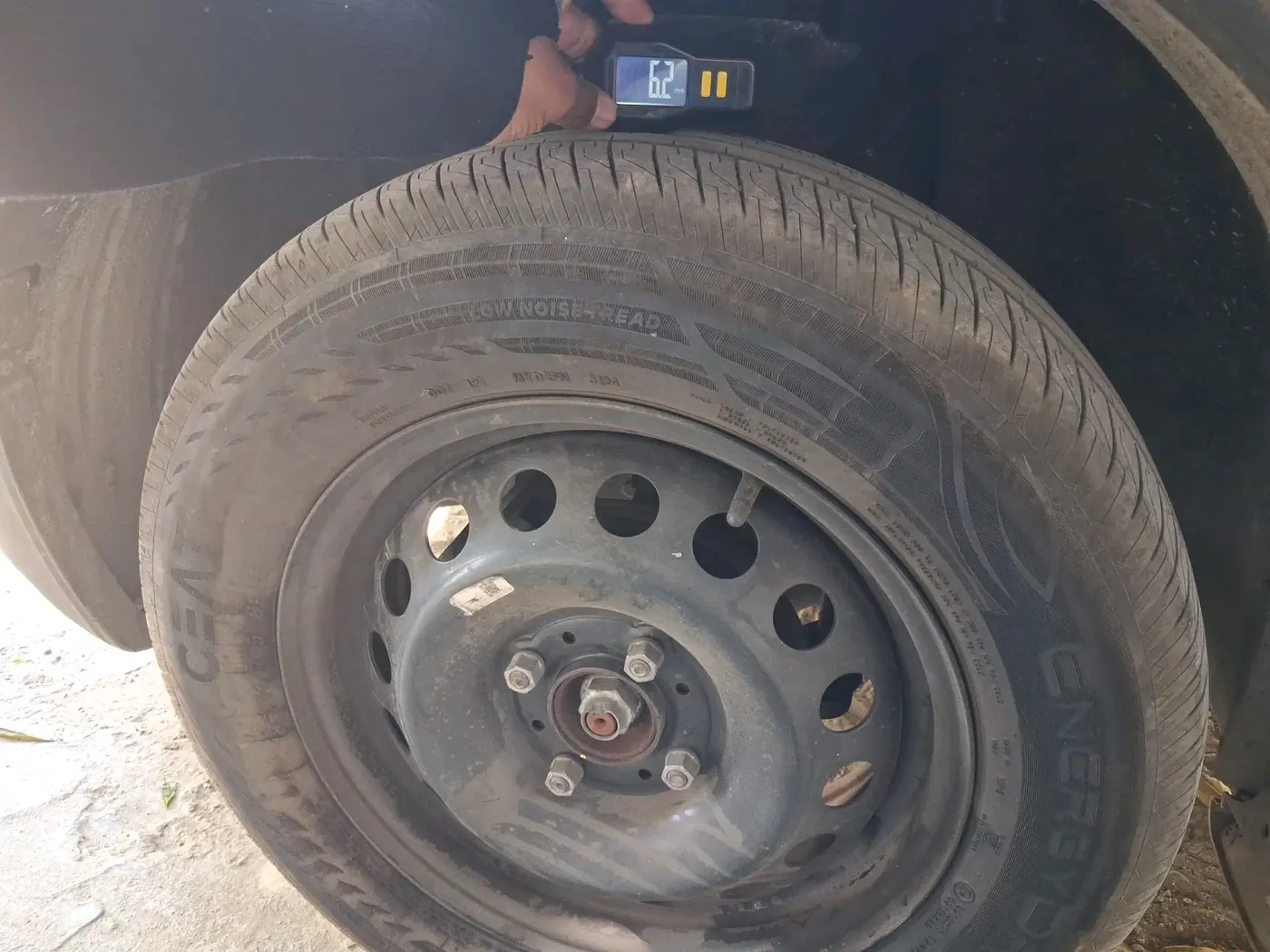 2025 Tata PUNCH Adventure Plus, Petrol, Manual, 12,992 km, tyre