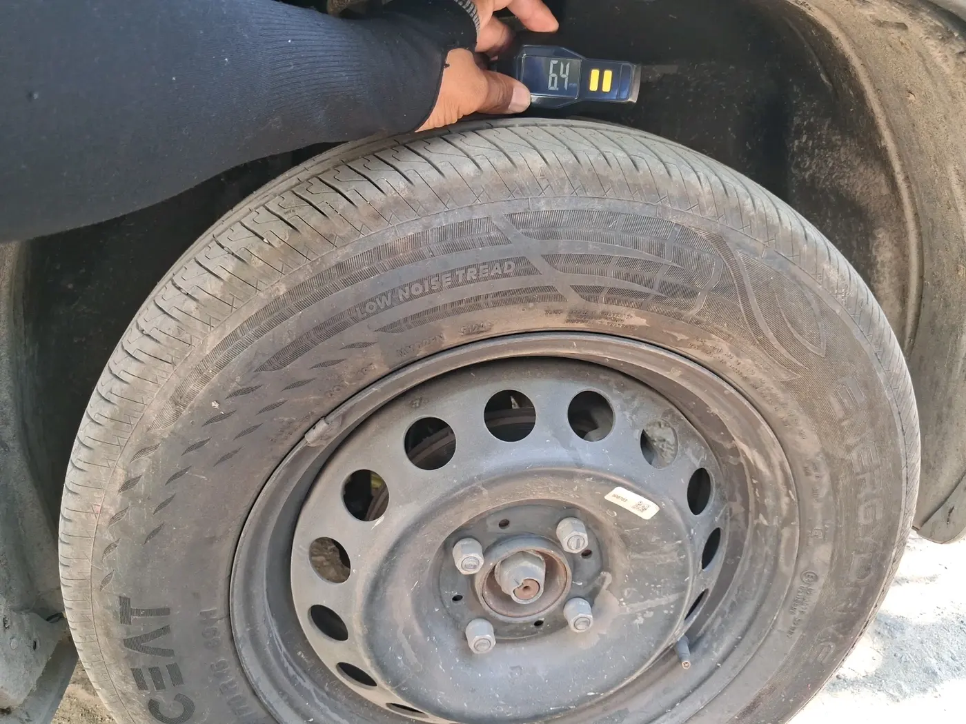 2025 Tata PUNCH Adventure Plus, Petrol, Manual, 12,992 km, tyre
