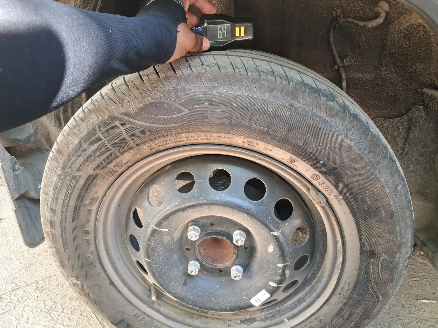 2025 Tata PUNCH Adventure Plus, Petrol, Manual, 12,992 km, tyre