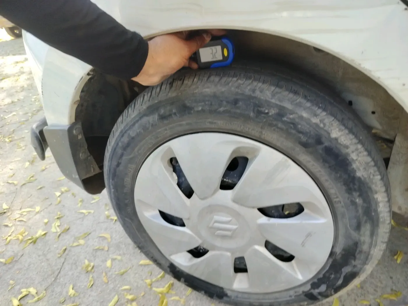 2018 Maruti Celerio VXI CNG, CNG, Manual, 90,028 km, tyre