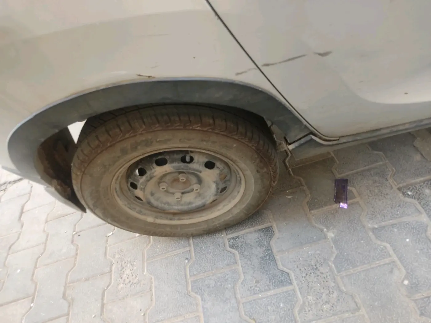2016 Mahindra Kuv100 K4 PLUS D 6 STR, Diesel, Manual, 64,708 km, tyre
