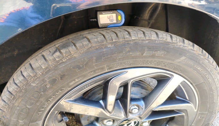 2021 Hyundai GRAND I10 NIOS SPORTZ AMT 1.2 KAPPA VTVT, Petrol, Automatic, 85,200 km, tyre