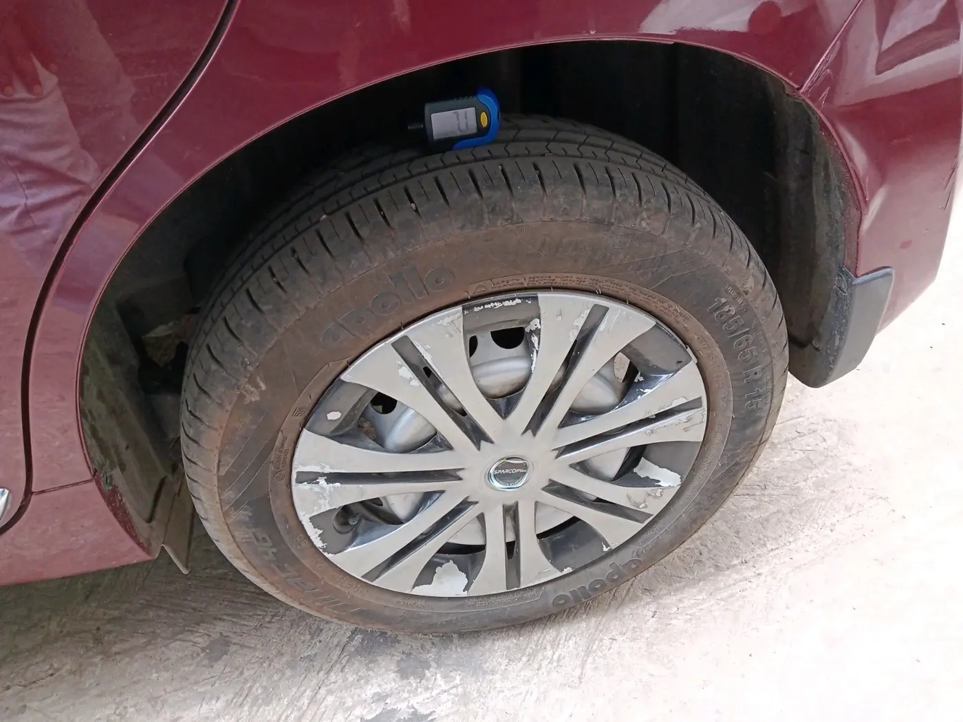 2023 Maruti Baleno SIGMA PETROL 1.2, Petrol, Manual, 13,917 km, tyre