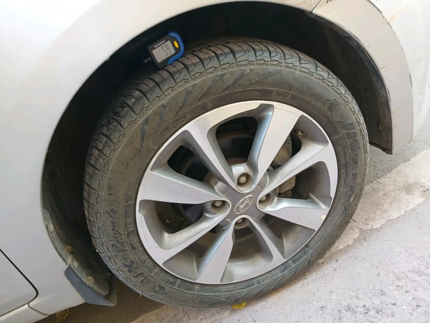 2016 Hyundai Elite i20 ASTA 1.2, Petrol, Manual, 51,821 km, tyre