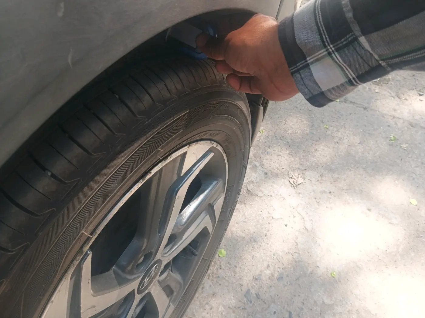 2018 Hyundai Creta SX AT 1.6 PETROL, Petrol, Automatic, 1,55,066 km, tyre