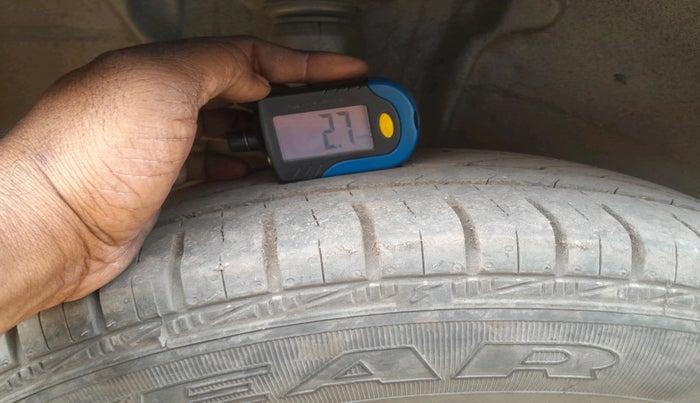 2019 Maruti New Wagon-R VXI 1.0, Petrol, Manual, 1,34,848 km, tyre