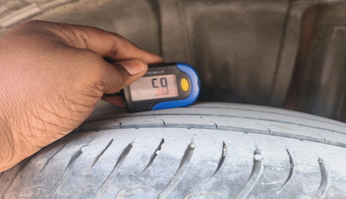 2023 Maruti BREZZA ZXI SMART HYBRID DUAL TONE, Petrol, Manual, 34,510 km, tyre