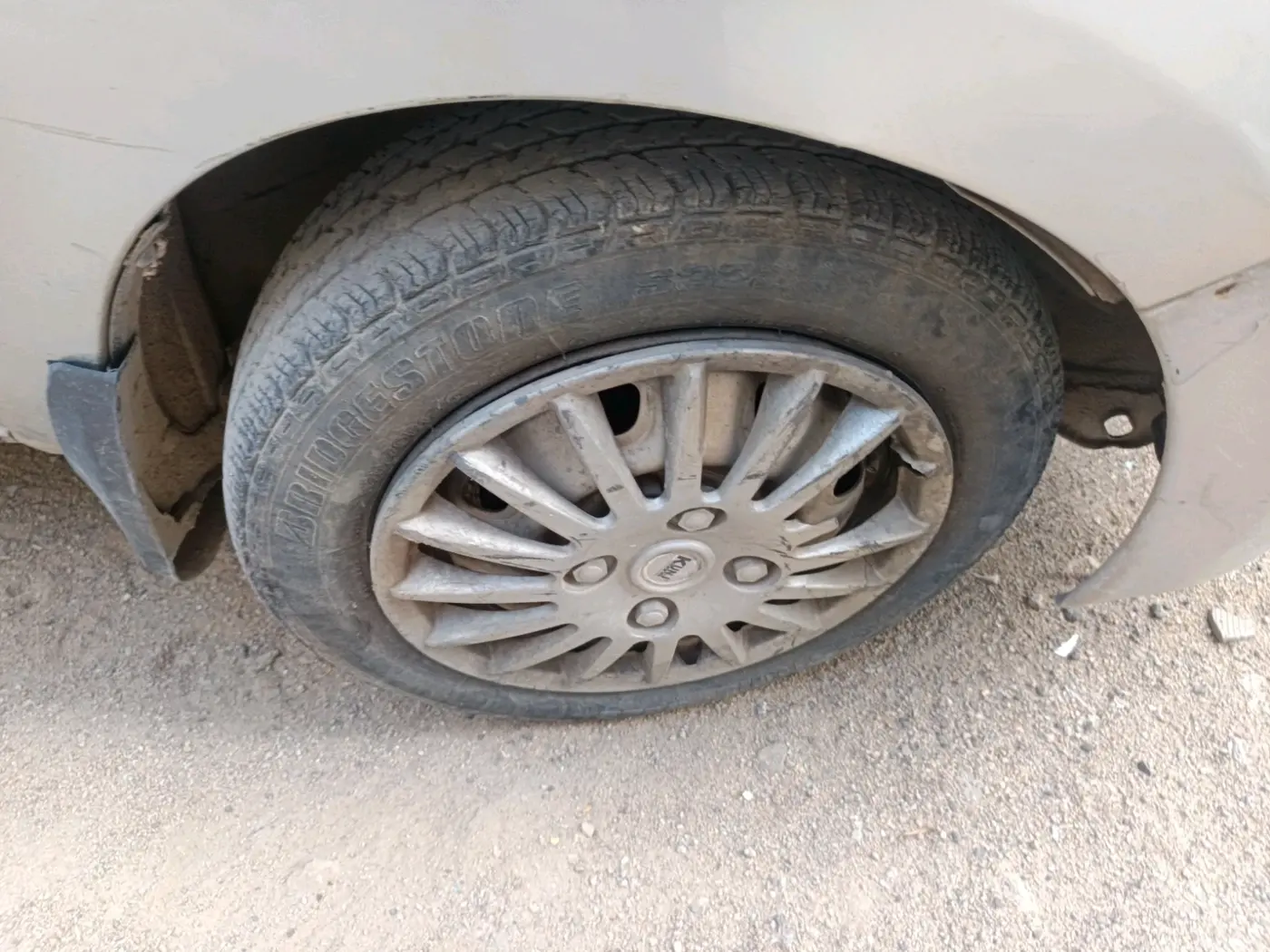 2008 Maruti Wagon R Duo DUO LX LPG, Petrol, Manual, 89,026 km, tyre