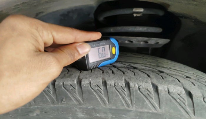 2021 Tata Harrier XZA PLUS 2.0L DARK EDITION, Diesel, Automatic, 48,617 km, tyre