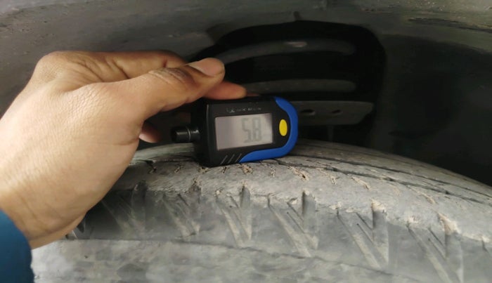 2021 Tata Harrier XZA PLUS 2.0L DARK EDITION, Diesel, Automatic, 48,617 km, tyre