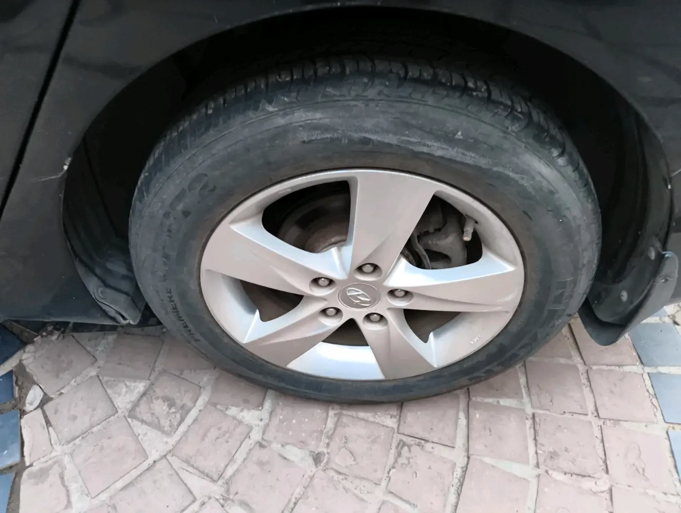 2014 Hyundai New Elantra 1.8 SX AT VTVT, Petrol, Automatic, 73,586 km, tyre