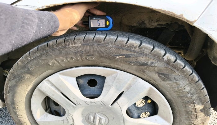 2016 Maruti Wagon R 1.0 VXI, Petrol, Manual, 1,01,180 km, tyre