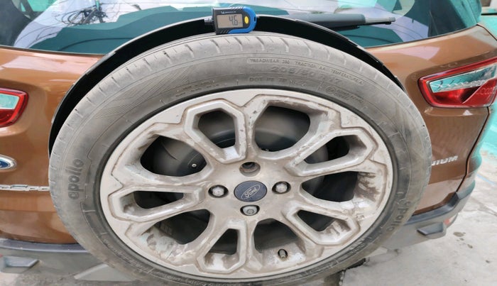 2018 Ford Ecosport TITANIUM + 1.5L PETROL AT, Petrol, Automatic, 71,365 km, tyre