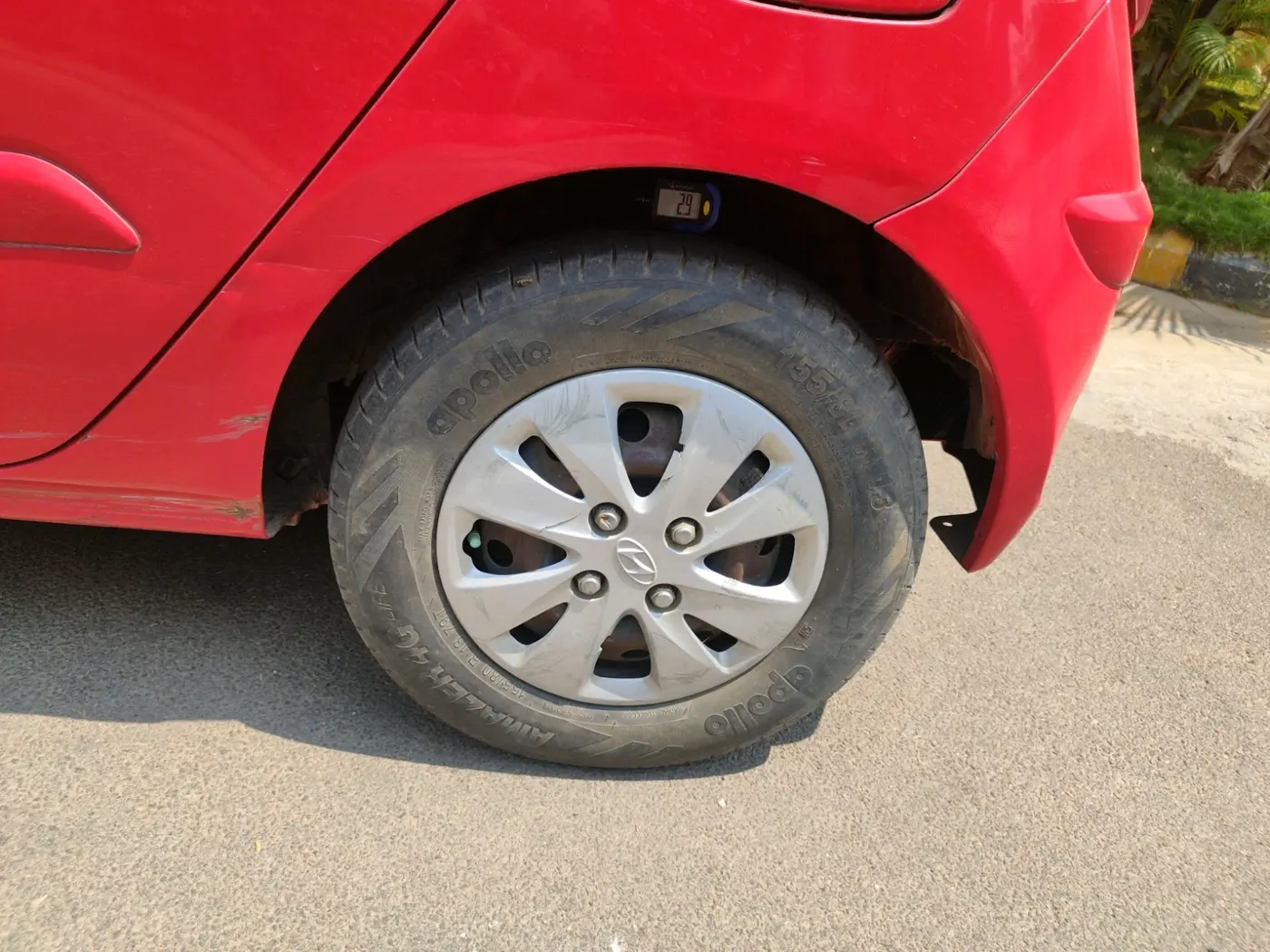2011 Hyundai i10 SPORTZ 1.2 AT, Petrol, Automatic, 1,02,901 km, tyre