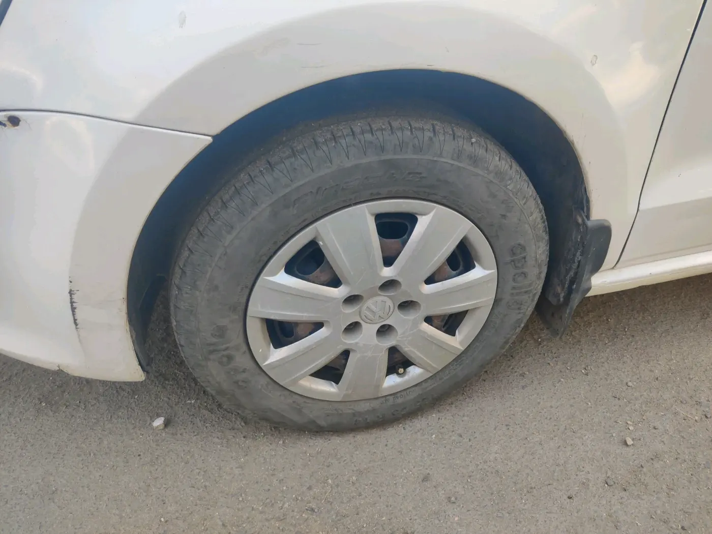 2012 Volkswagen Polo TRENDLINE 1.2L PETROL, Petrol, Manual, 82,088 km, tyre