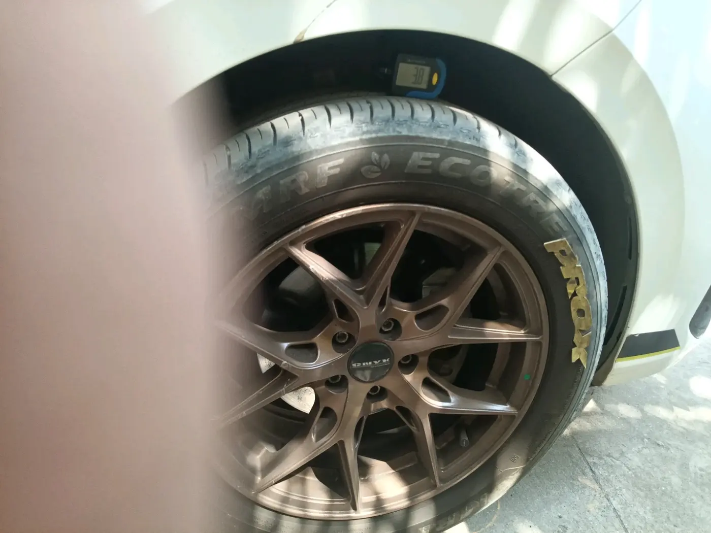 2023 Volkswagen VIRTUS COMFORTLINE TSI 1.0 MT, Petrol, Manual, 11,088 km, tyre