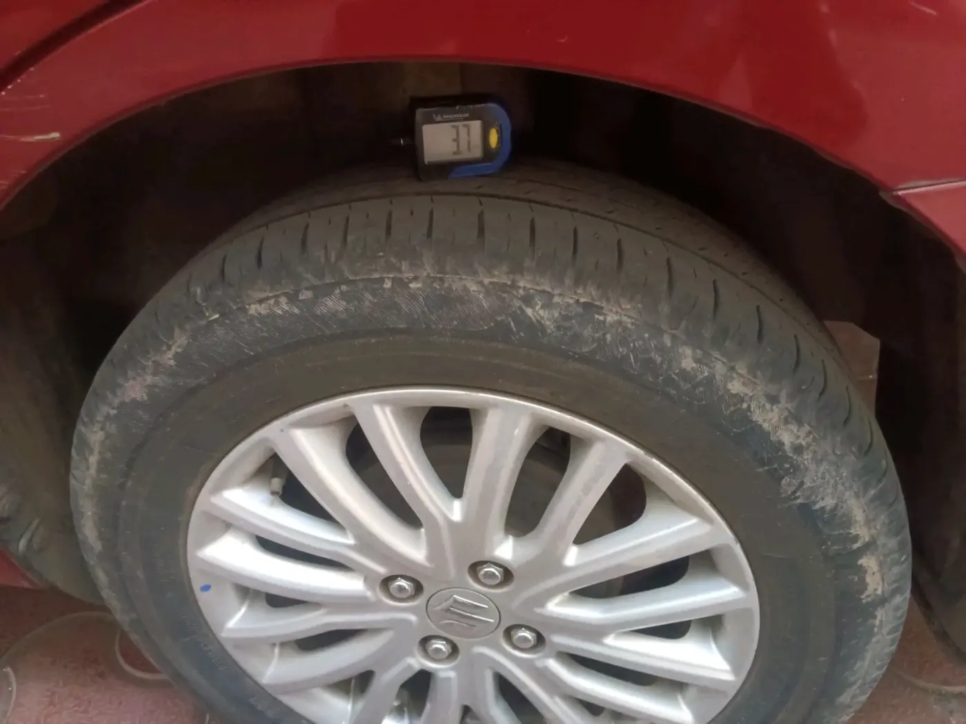 2020 Maruti Dzire ZXI AMT, Petrol, Automatic, 55,909 km, tyre