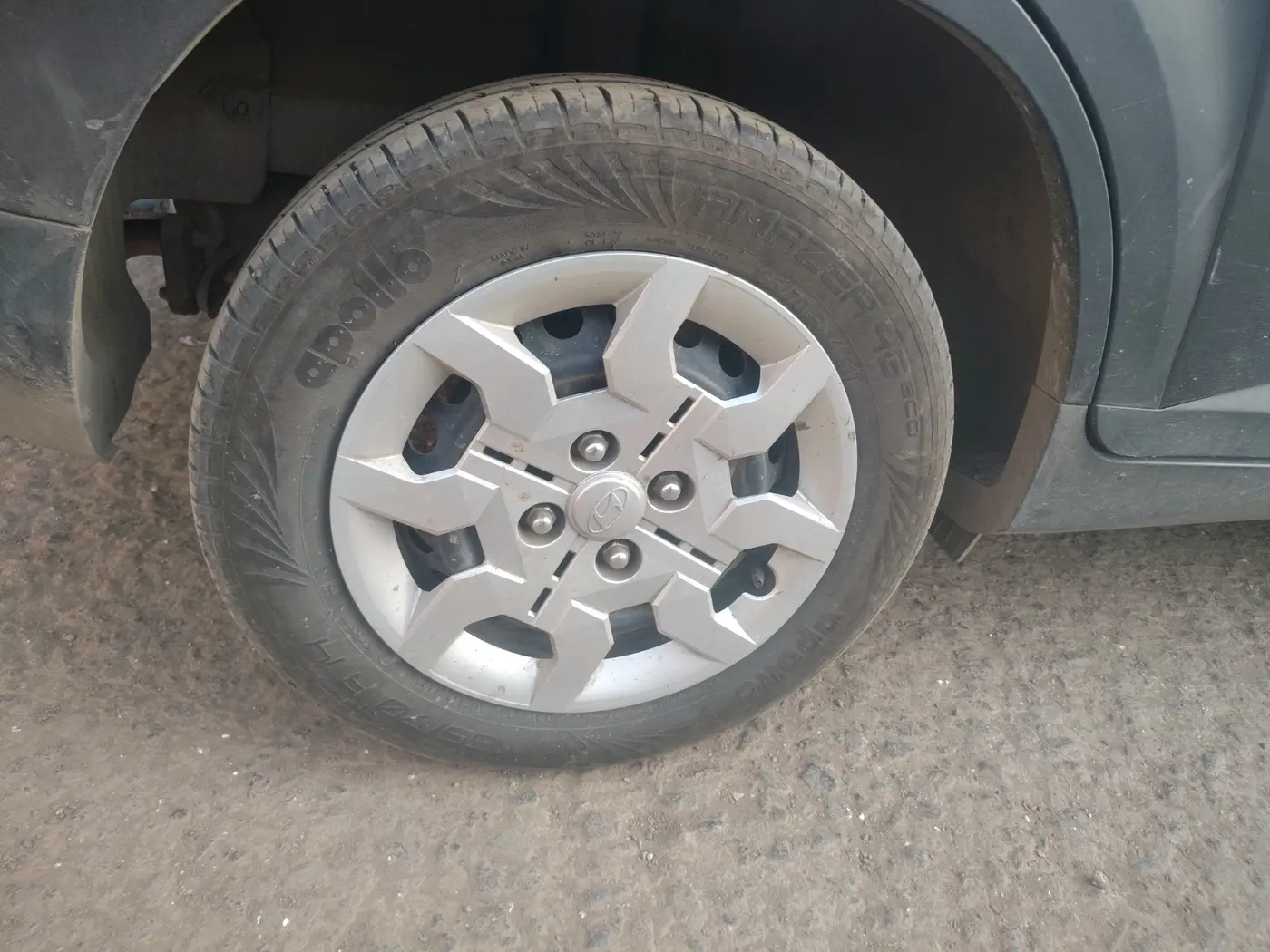 2025 Hyundai EXTER S Executive 1.2 Hy CNG Duo MT, CNG, Manual, 36,636 km, tyre