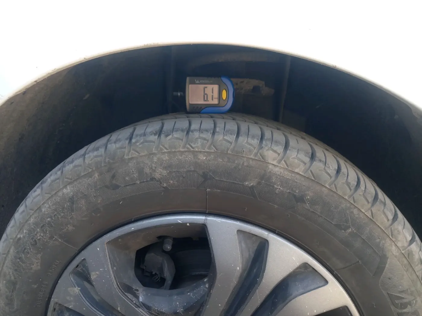 2022 Tata TIGOR XZ PLUS CNG, CNG, Manual, 95,312 km, tyre