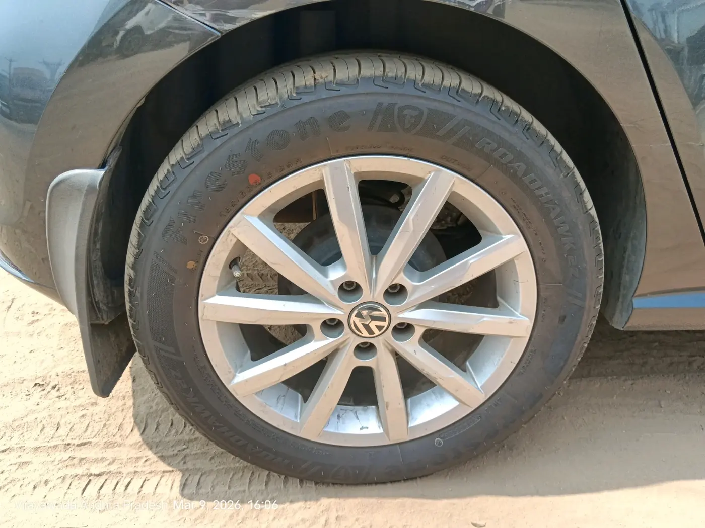 2017 Volkswagen Polo GT TSI AT, Petrol, Automatic, 57,555 km, tyre