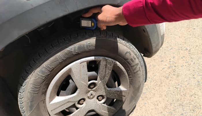 2019 Renault Kwid RXL, Petrol, Manual, 56,760 km, tyre