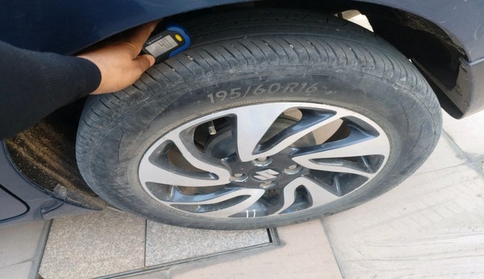 2019 Maruti Baleno ALPHA CVT PETROL 1.2, Petrol, Automatic, 1,10,240 km, tyre