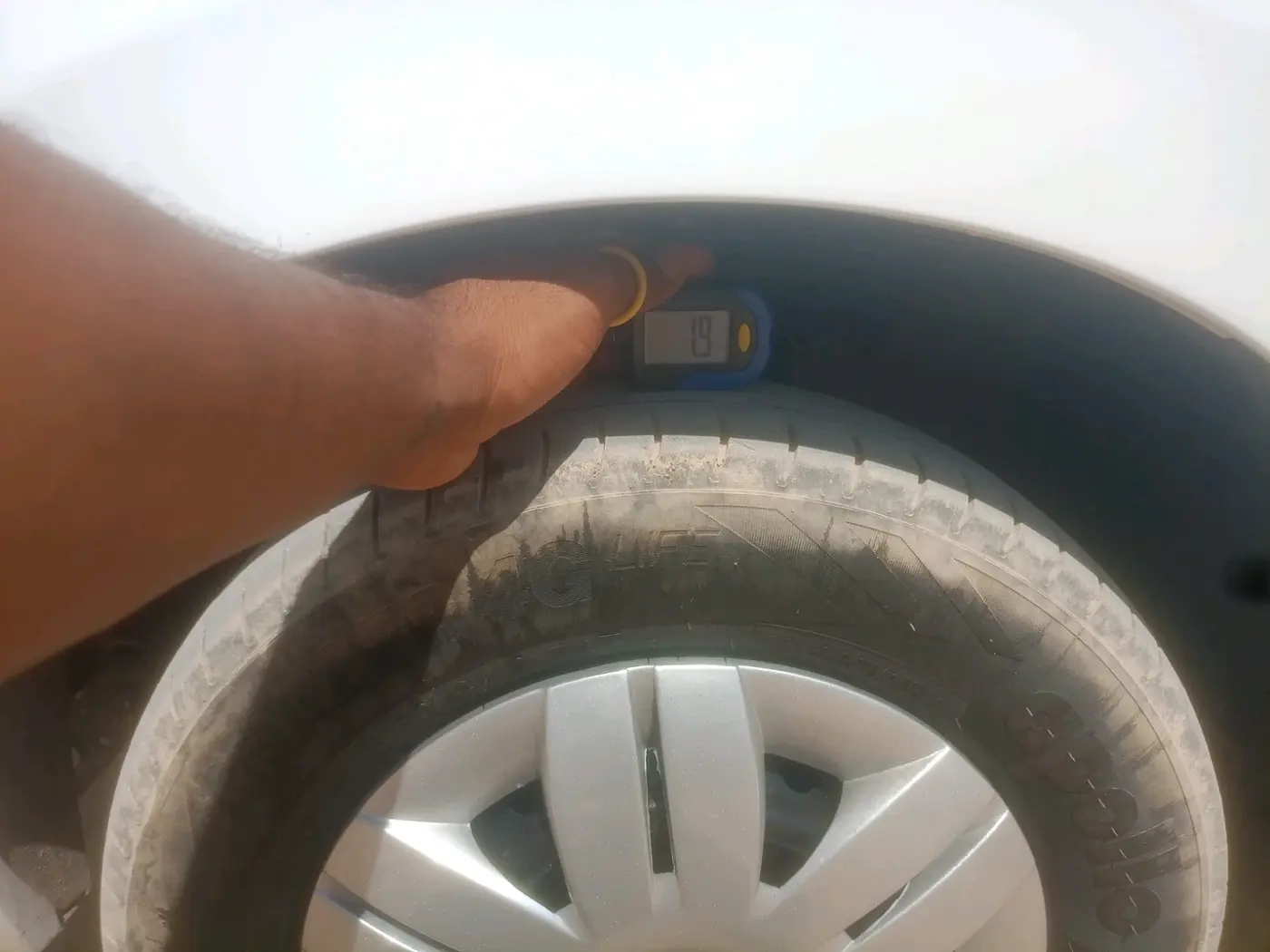 2019 Maruti Alto 800 VXI, CNG, Manual, 67,547 km, tyre
