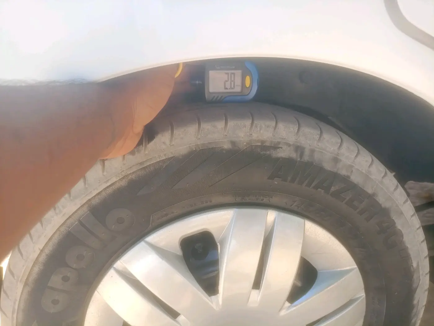 2019 Maruti Alto 800 VXI, CNG, Manual, 67,547 km, tyre