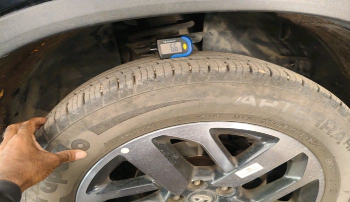 2023 Tata Harrier XZA PLUS O DARK EDITION, Diesel, Automatic, 31,895 km, tyre