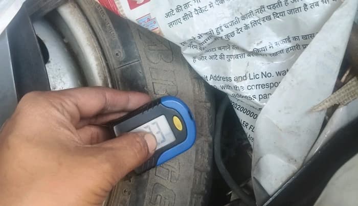 2014 Tata Indica EV2 LX, Diesel, Manual, 46,249 km, tyre