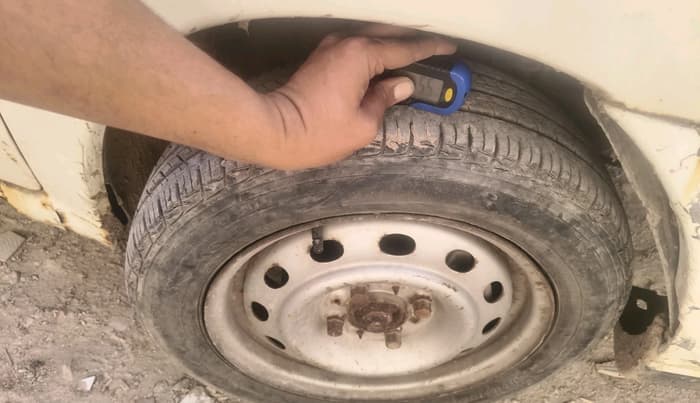 2014 Tata Indica EV2 LX, Diesel, Manual, 46,249 km, tyre