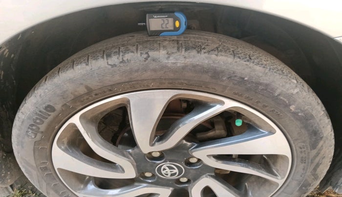 2021 Toyota Glanza V CVT, Petrol, Automatic, 58,352 km, tyre