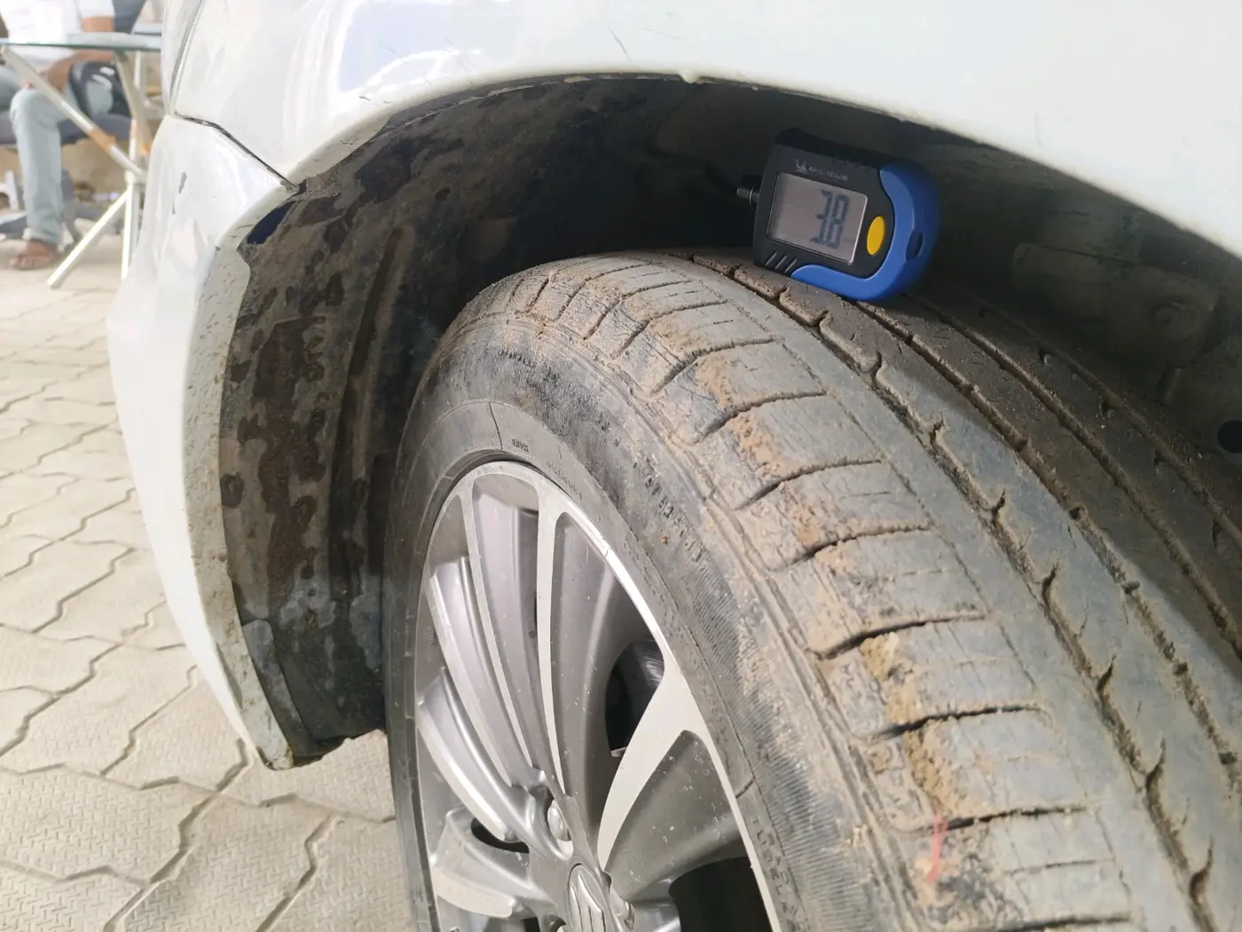 2018 Maruti Ciaz ALPHA 1.5 SHVS PETROL, Petrol, Manual, 28,143 km, tyre