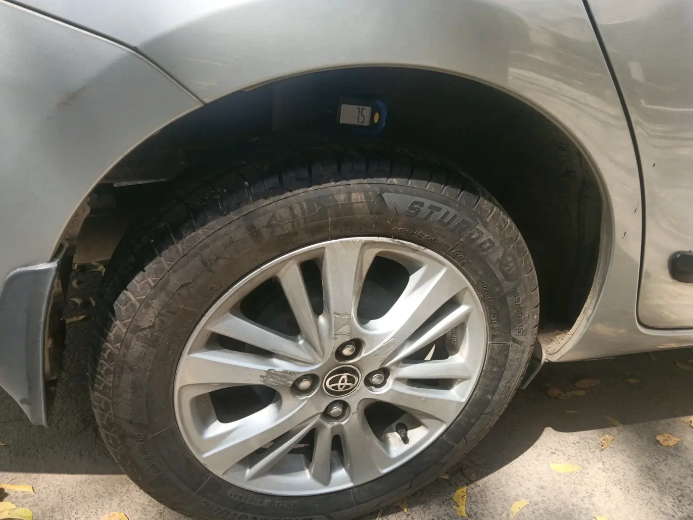 2018 Toyota YARIS G MT, Petrol, Manual, 48,689 km, tyre
