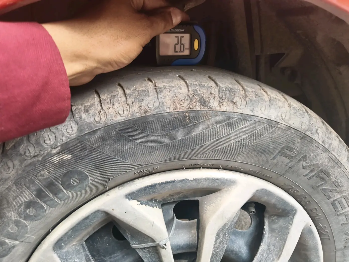 2021 Tata Tiago XT PETROL, Petrol, Manual, 72,750 km, tyre