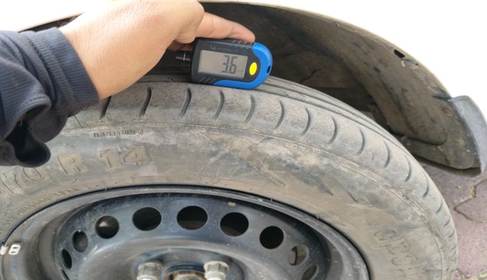 2017 Hyundai Grand i10 SPORTZ U2 1.2 CRDI, Diesel, Manual, 1,25,461 km, tyre