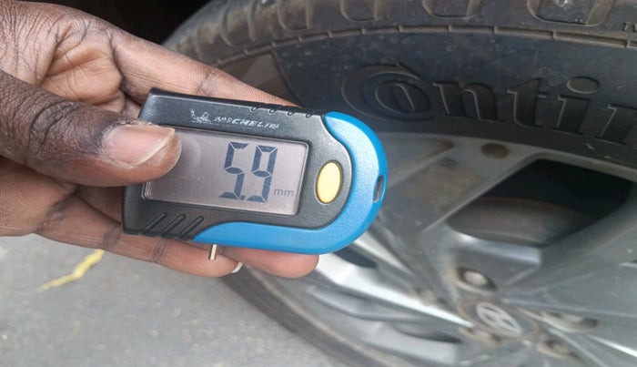 2020 Hyundai Creta SX (O) 1.4 TURBO DCT DUAL TONE, Petrol, Automatic, 94,038 km, tyre