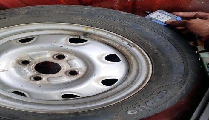 2011 Maruti Alto K10 LXI, Petrol, Manual, 85,071 km, tyre