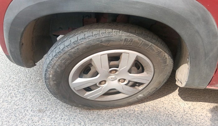 2018 Renault Kwid RXT 1.0 AMT (O), Petrol, Automatic, 25,375 km, tyre